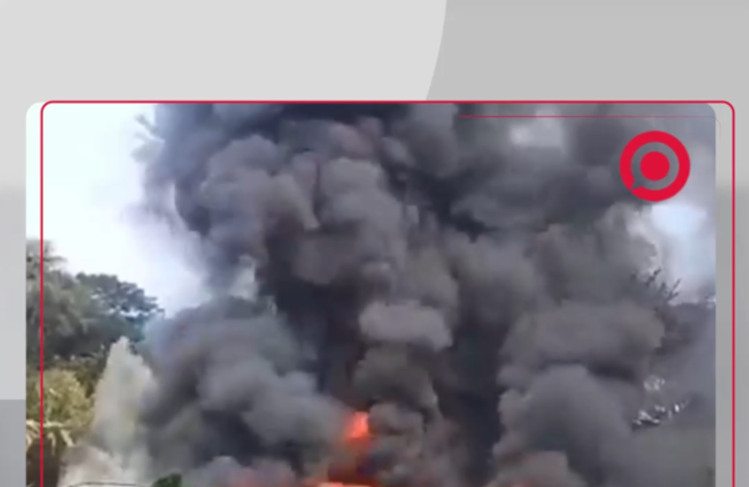 عدد من العساكر لقوا حتفهم إثر تحطم طائرة تابعة لسلاح الجو الكولومبي