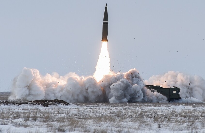 انفجارات تهز المنطقة الخاضعة لكييف في مقاطعة زابوروجيه  