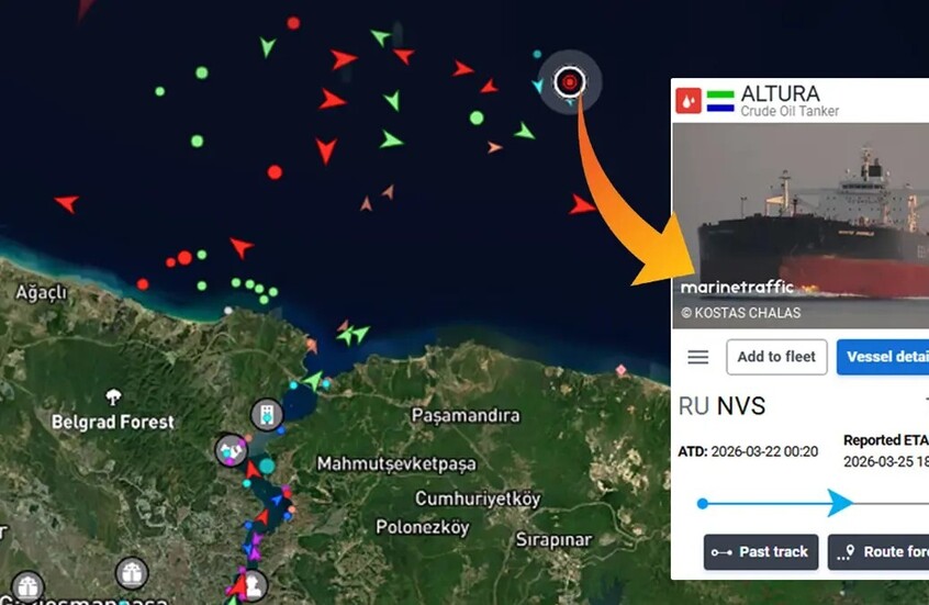 إعلام تركي: مسيّرات مجهولة هاجمت ناقلة نفط  لشركة ALTURA التركية في البحر الأسود قبالة سواحل تركيا
