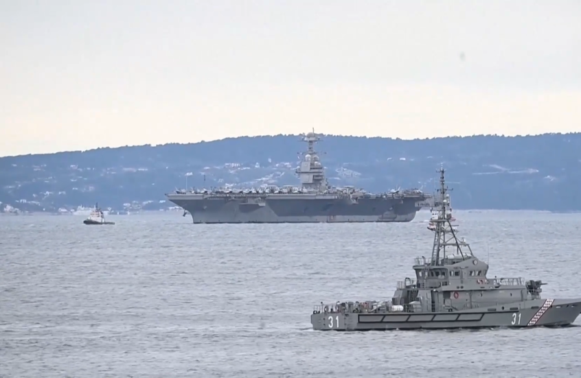 وصول حاملة الطائرات الأمريكية "جيرالد فورد" إلى كرواتيا للصيانة