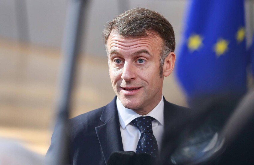 ماكرون يدين استهداف منزل رئيس إقليم كردستان العراق