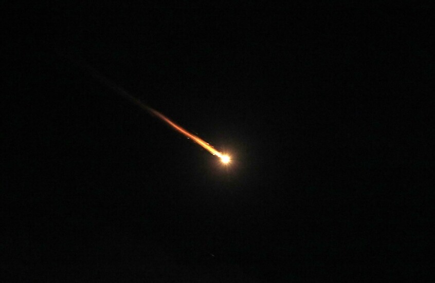 الدفاع التركية تعلن إسقاط صاروخ باليستي إيراني