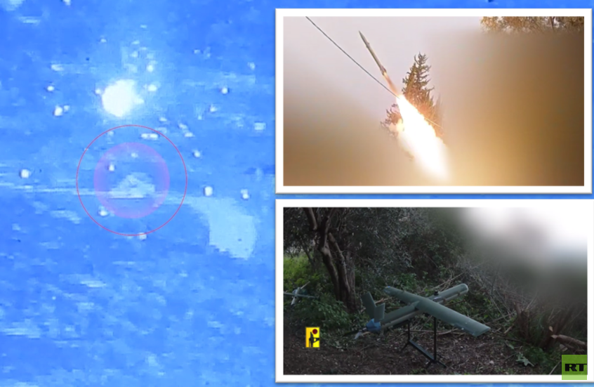 "انفجار صاروخ بدبابة وهروب الجنود وتصاعد دخان".. مشاهد من عمليات "حزب الله" ضد إسرائيل (فيديوهات)