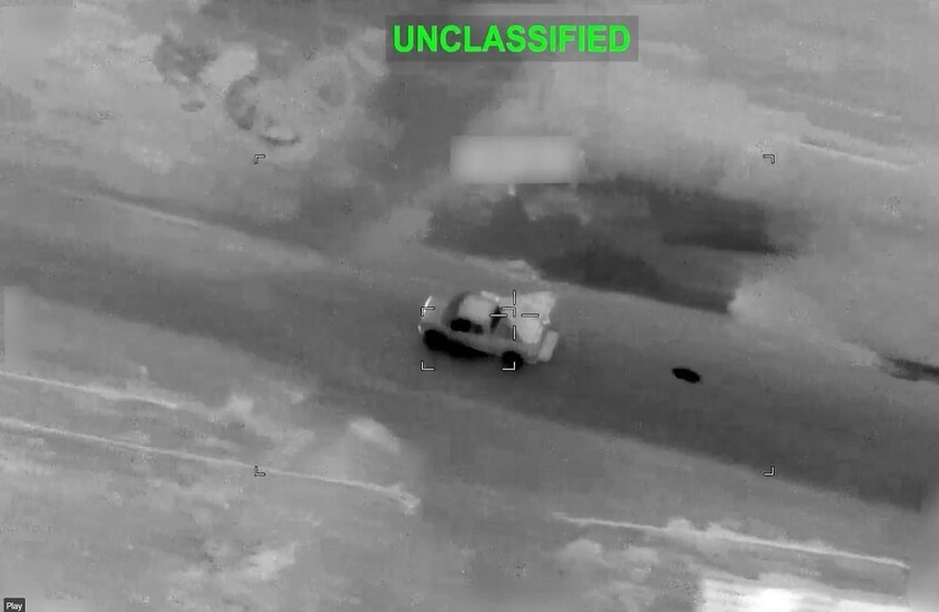 "سنتكوم" تنشر مشاهد لغارات جوية تستهدف مواقع إيرانية