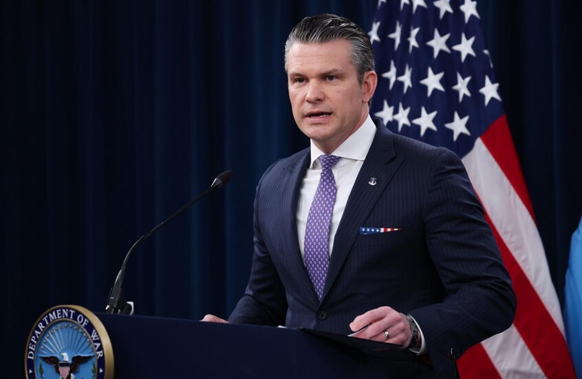 وزير الحرب الأمريكي بيت هيغسيث