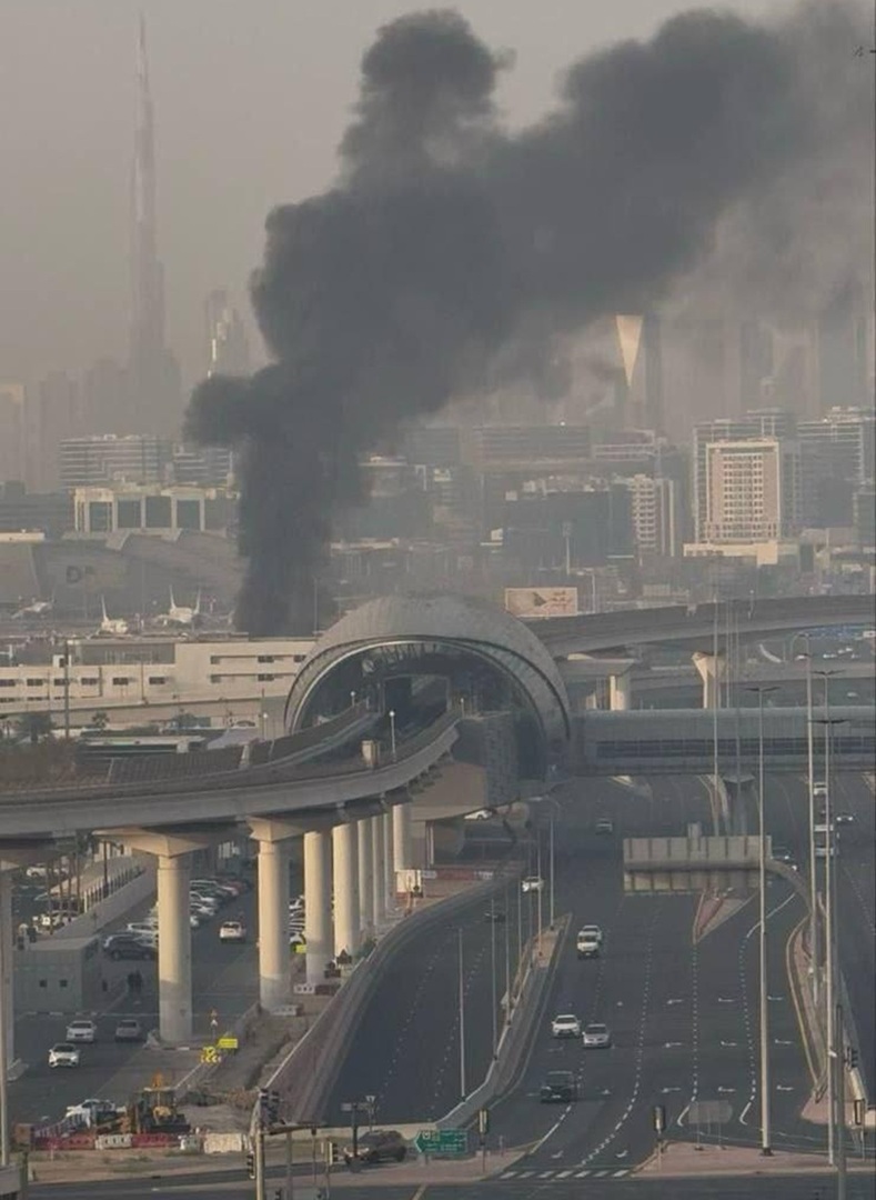 أنباء عن دوي انفجارات في دبي (فيديو+ صور)