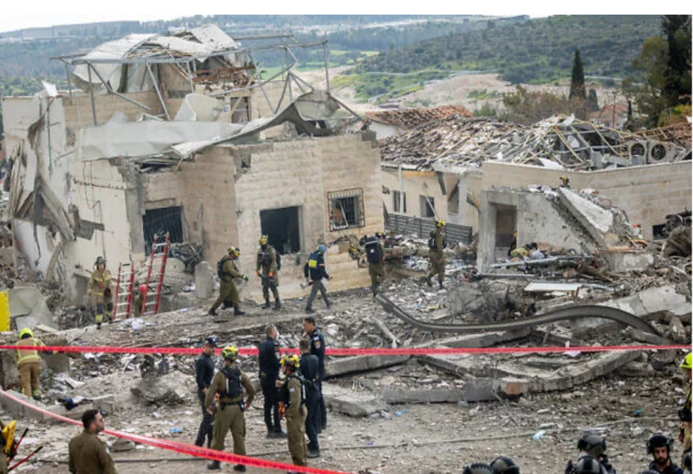 صاروخ إيراني يضرب بيت شيمش.. 9 قتلى وعشرات الجرحى