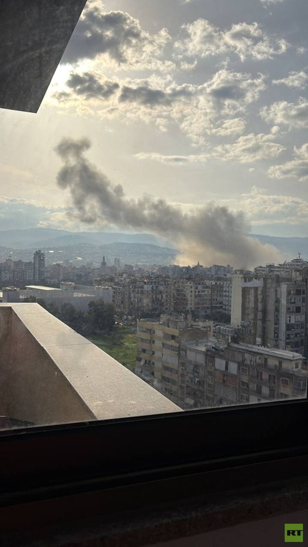 الجيش الإسرائيلي ينفذ غارة على الضاحية الجنوبية لبيروت (صورة)