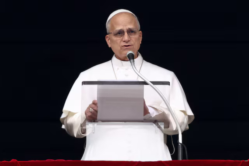 البابا ليو يأسف لسقوط ضحايا بحرب إيران ويصلي من أجل لبنان