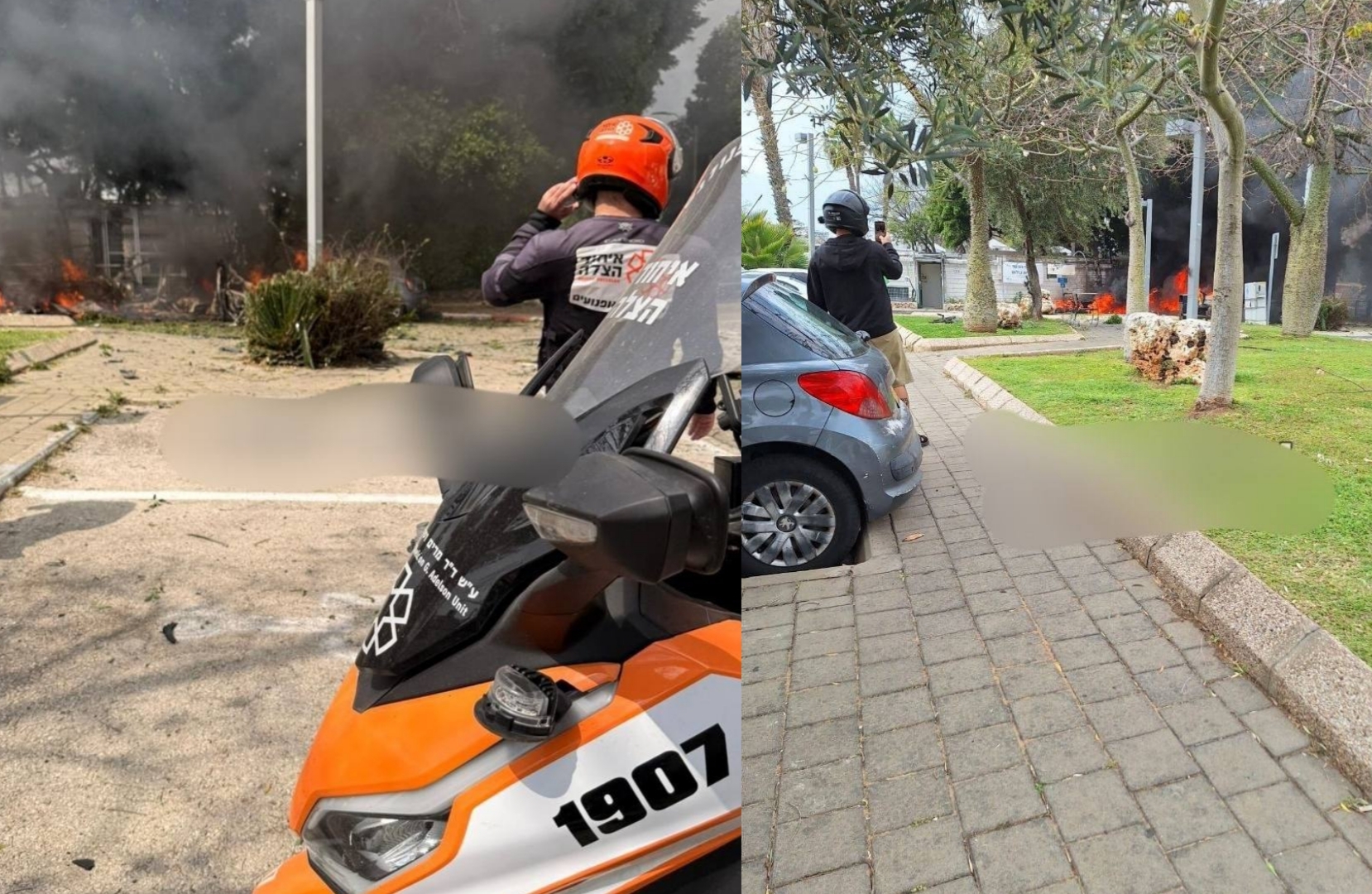 إيران تستهدف إسرائيل بموجة صواريخ جديدة.. وخبراء المتفجرات ينتشرون في مواقع سقوط الشظايا وسط تل أبيب