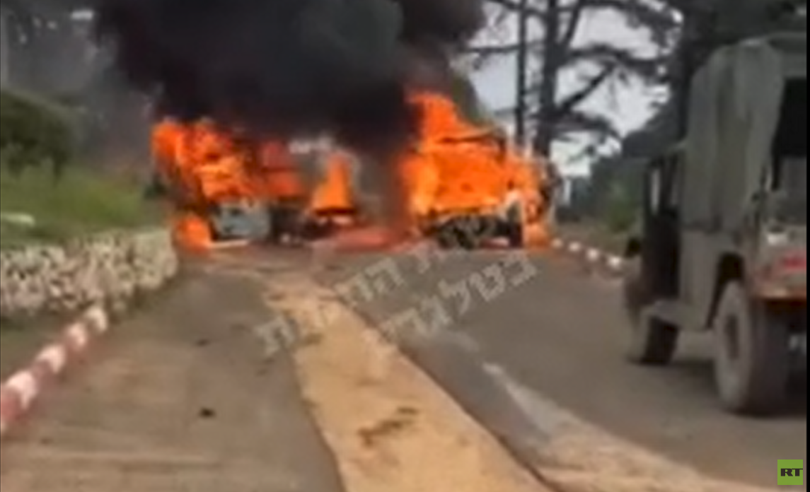 بالفيديو.. مقتل شخص بصاروخ أطلق من لبنان استهدف سيارة في مسغاف عام شمال إسرائيل