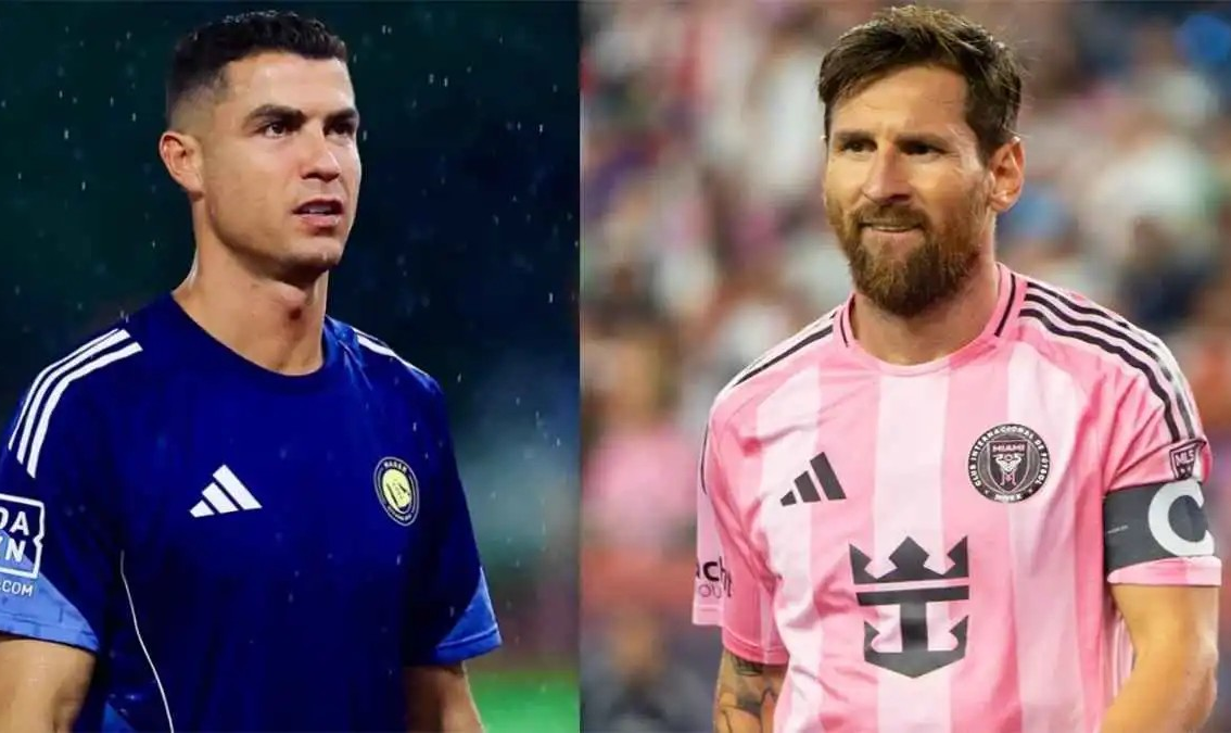أشهر 10 نجوم لعبوا بجوار كريستيانو رونالدو وميسي