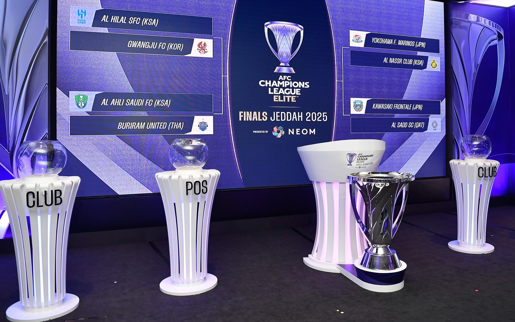 قرعة نهائيات دوري أبطال آسيا النخبة 2025-2026.. الهلال والسد في مواجهة عربية حاسمة