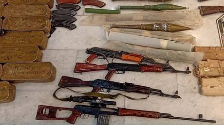  حرس الحدود السوري يحبط محاولة تهريب أسلحة على الحدود مع لبنان