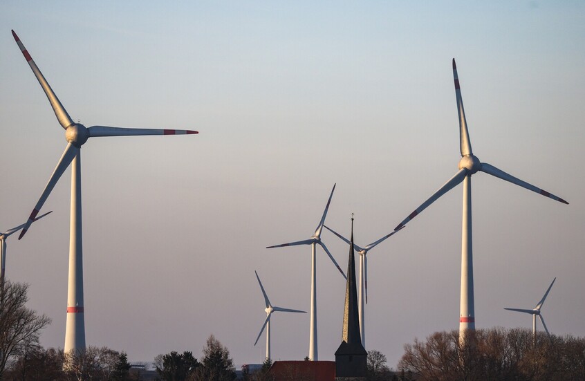 ألمانيا تعتمد على الطاقة المتجددة لتلبية الطلب على الكهرباء