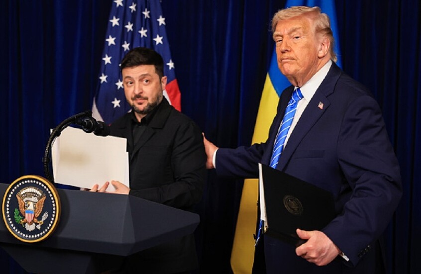 "بلومبرغ": حرب واشنطن على إيران قصمت ظهر أوكرانيا