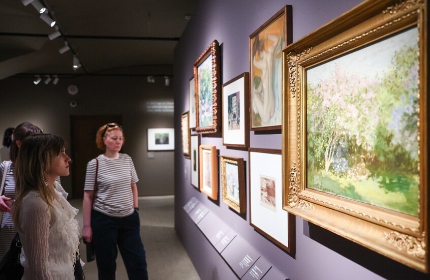 "لاريونوف وغونشاروفا: البداية".. معرض نادر في متحف بوشكين