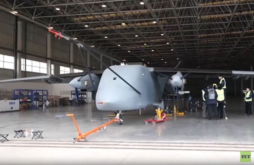 الصين تختبر أثقل طائرة شحن مسيّرة في العالم "تشانغينغ-8"