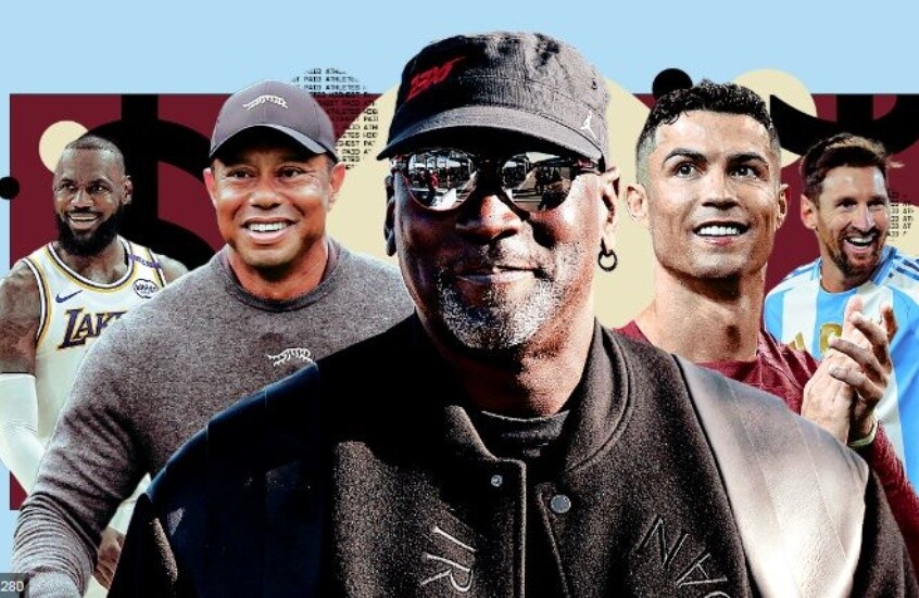 الكشف عن أعلى الرياضيين دخلا في التاريخ