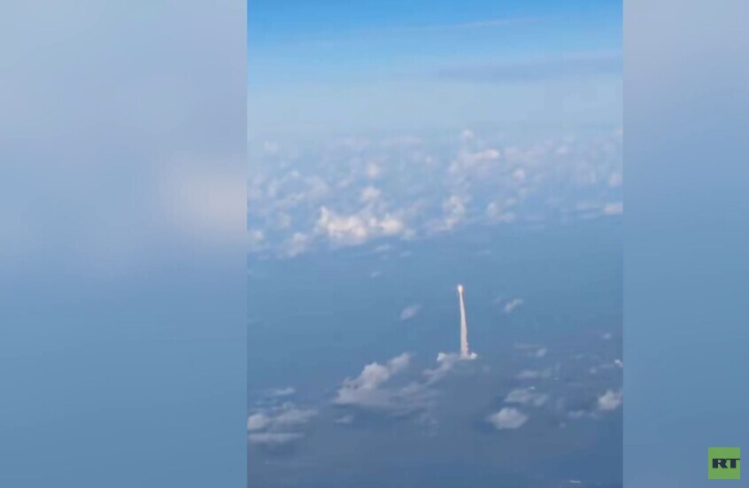 لقطات جوية لانطلاق مهمة "أرتميس 2" الأمريكية نحو القمر