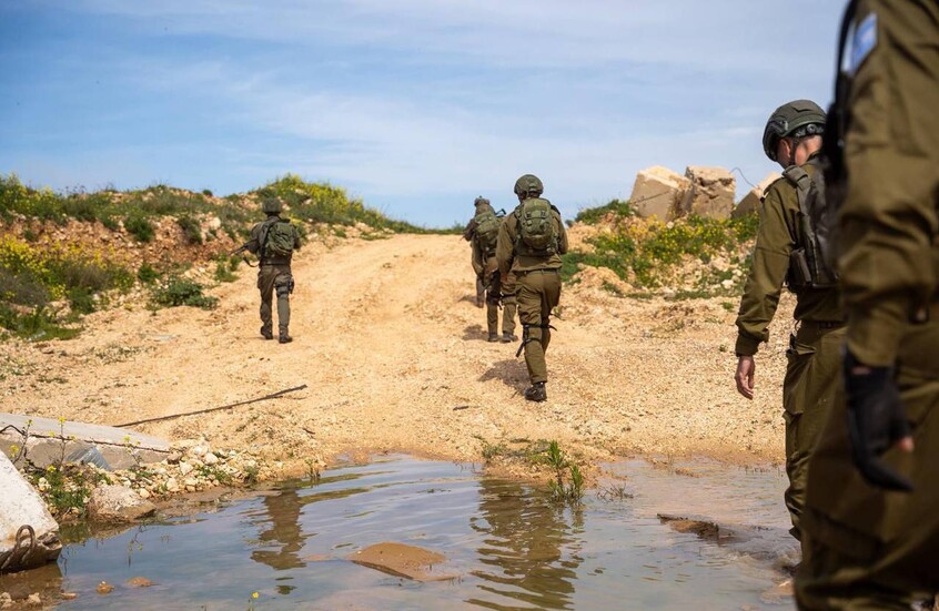 عناصر من الجيش الإسرائيلي في جنوب لبنان