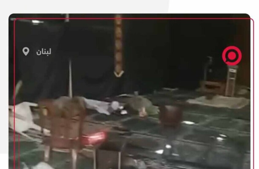 غارة إسرائيلية على مسجد في البقاع الغربي بلبنان تقتل مصلين وتجرح 11