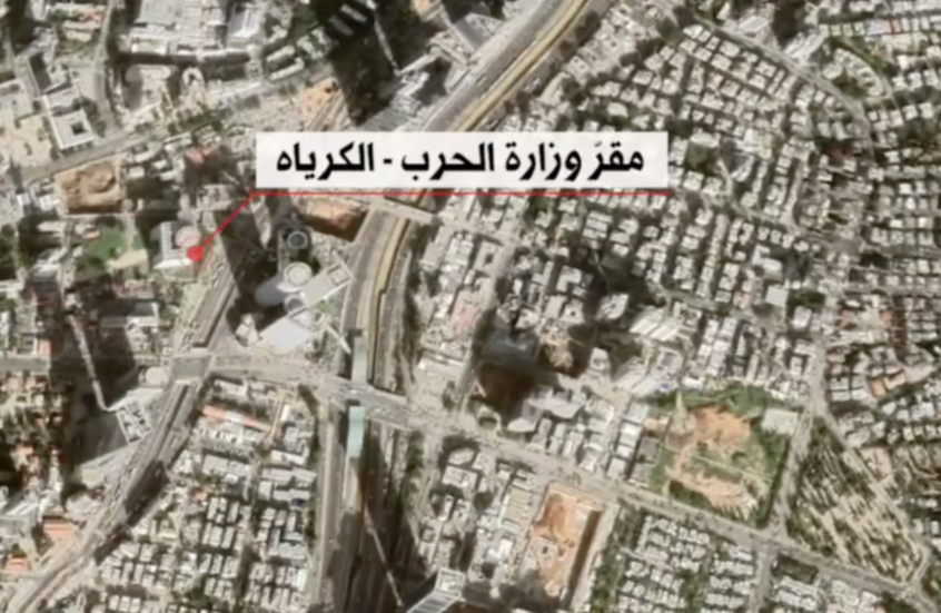 حزب الله يعلن استهداف مقر وزارة الدفاع الإسرائيلية وثكنة استخباراتية في تل أبيب