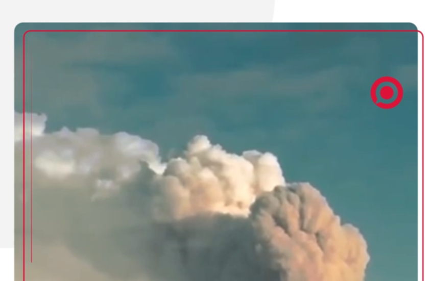 ثوران بركان