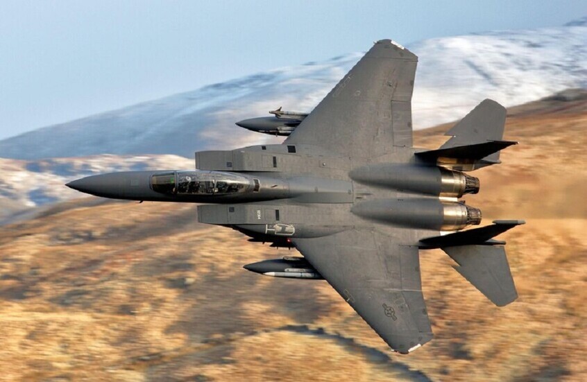 CBS: الطائرة المقاتلة الأمريكية التي أسقطت في إيران كانت من طراز F-15E