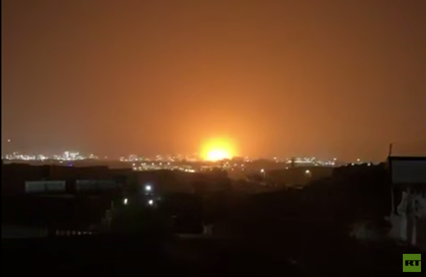 إسرائيل تعلن رصد صواريخ أطلقت من إيران وفيديو يوثق لحظة سقوط صاروخ بشكل مباشر في بئر السبع