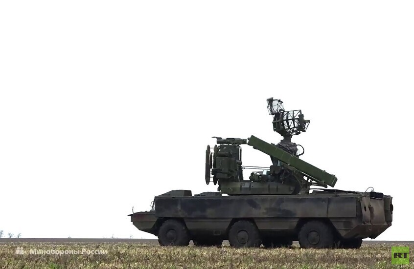 مشاهد عمل قتالي لمنظومة صواريخ مضادة للطائرات من طراز "Osa-AKM"