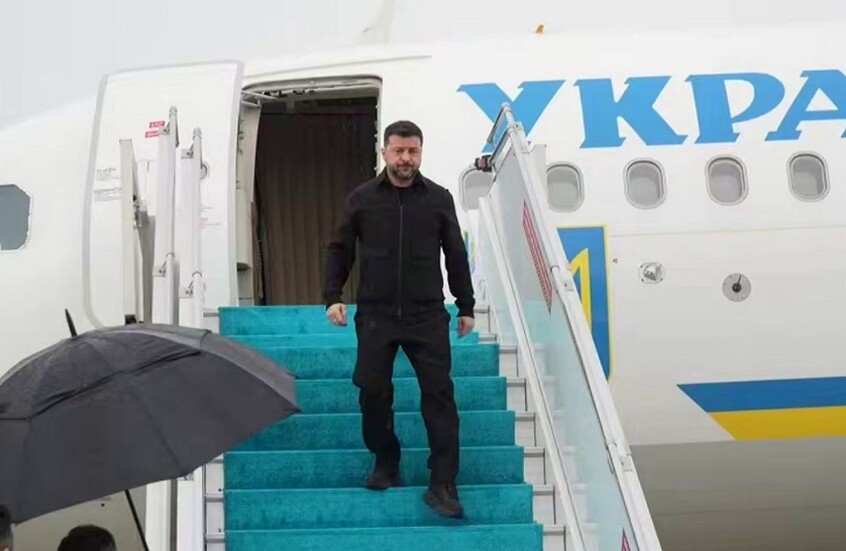 زيلينسكي في اسطنبول لإجراء محادثات مع أردوغان