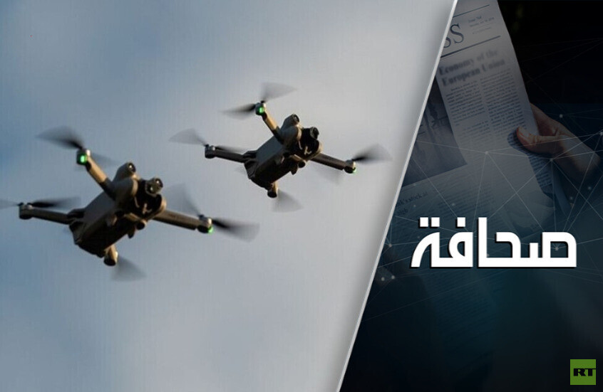 طائرات مسيرة مجهولة الهوية تحلق فوق قاعدة جوية أمريكية