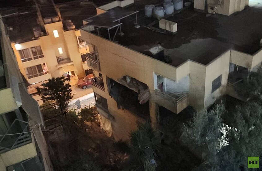 مراسلتنا: سقوط اصابات جراء غارة إسرائيلية استهدفت شقة في  تلال عين سعادة شرقي بيروت