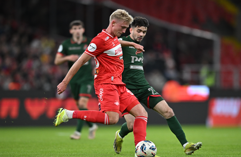 سبارتاك يحسم ديربي العاصمة موسكو بفوز مثير على لوكوموتيف في الدوري الروسي