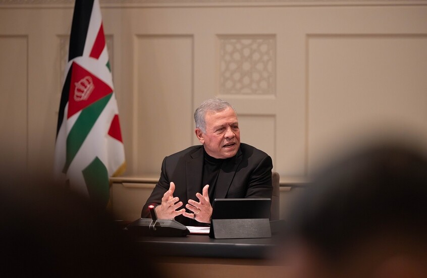 الملك عبدالله يؤكد على ضرورة الوقف الفوري للاعتداءات الإيرانية على الأردن ودول عربية