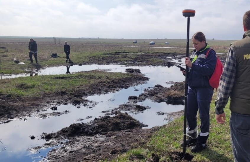 حادث تسرب نفطي في مقاطعة فولغوغراد بروسيا