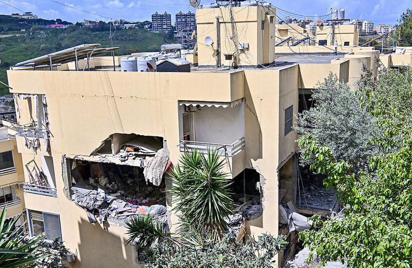 الجيش اللبناني يكشف تفاصيل استهداف إسرائيل لشقة في عين سعادة شرق البلاد