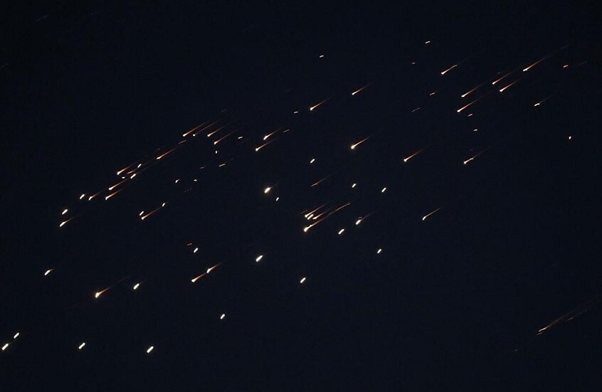 الجيش الإسرائيلي يعلن رصد إطلاق صواريخ من إيران