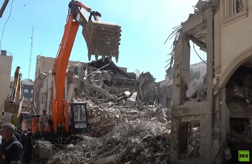 رئيس البرلمان الإيراني يعلق على تدمير إسرائيل كنيسا يهوديا تاريخيا في قلب طهران