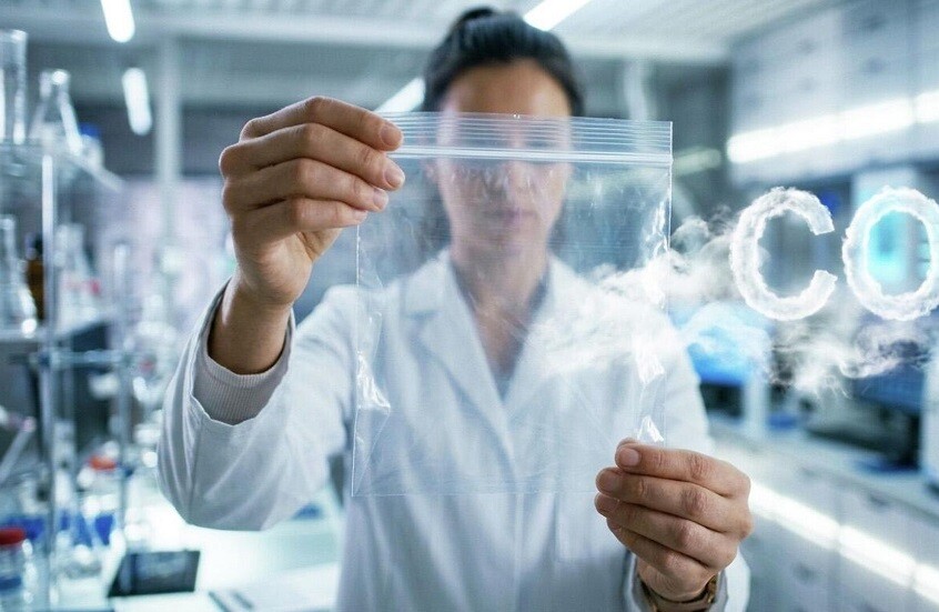 روسيا.. ابتكار طريقة لتحويل ثاني أكسيد الكربون إلى مادة تغليف