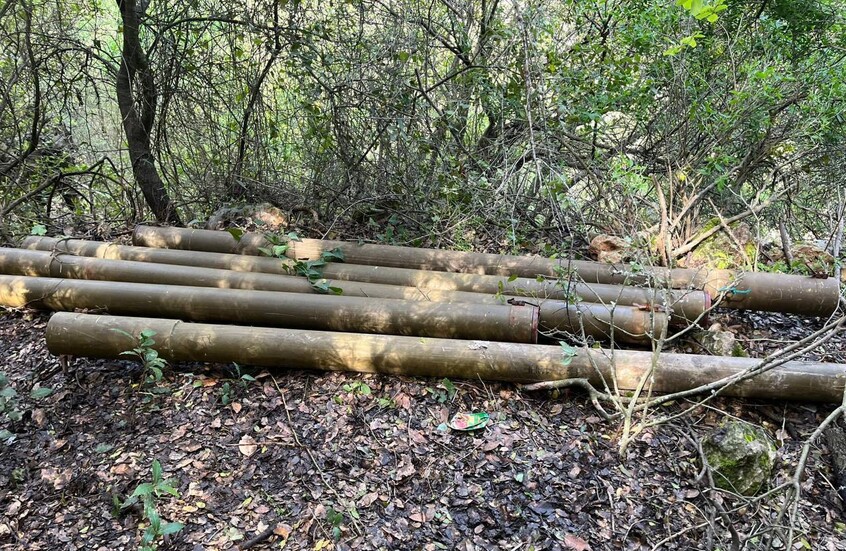 الجيش الإسرائيلي يعلن العثور على قذائف صاروخية في جنوب لبنان (صور + فيديو)