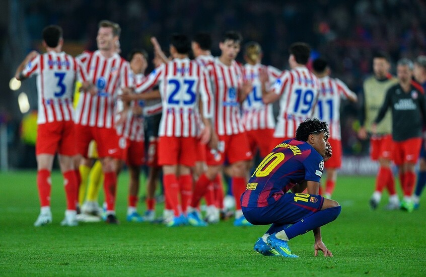 بعد الهزيمة.. لامين جمال يوجه رسالة لجماهير برشلونة (فيديو)