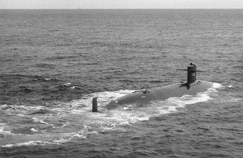 الرسالة الأخيرة قبل دقيقة من غرق غواصة أمريكية!