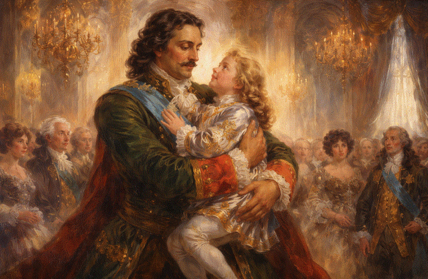 كيف احتضن بطرس الأكبر فرنسا بين ذراعيه