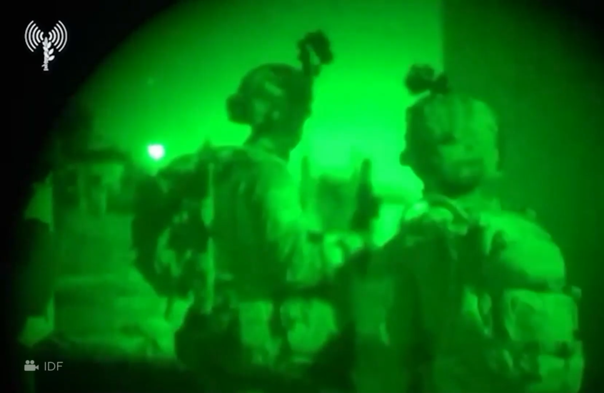 مشاهد لعمليات برية وغارات جوية نفذها الجيش الإسرائيلي ضد "حزب الله"