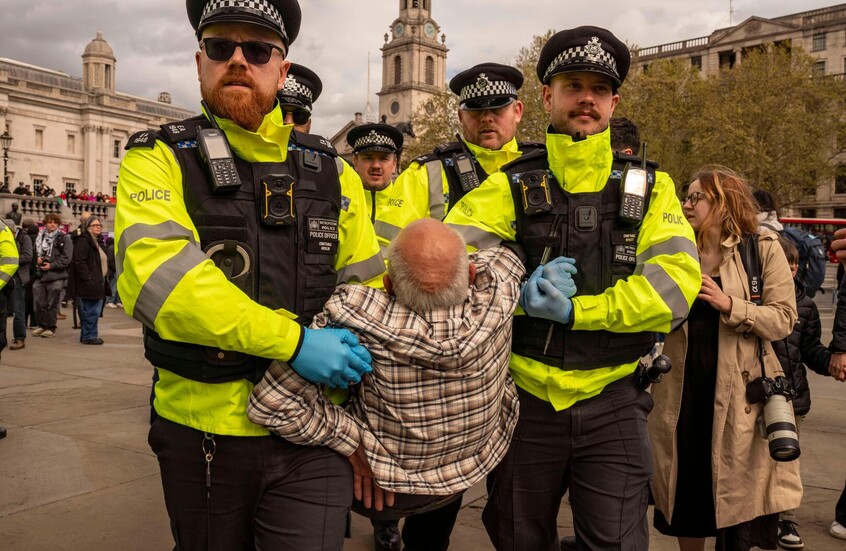 شرطة لندن توقف أكثر من 500 ناشط مؤيد لفلسطين