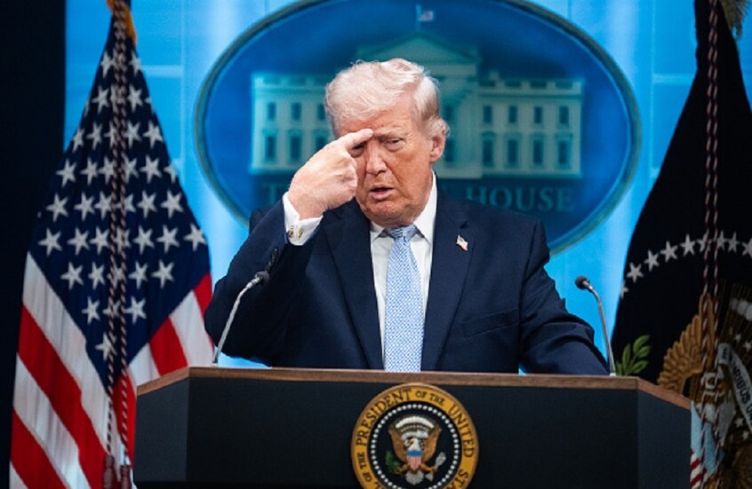 ترامب يعلن فرض حصار بحري شامل على مضيق هرمز ويتوعد بتدمير ما تبقى من إيران