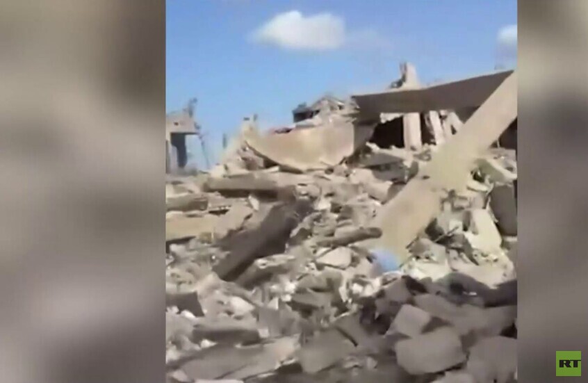 جنوب لبنان.. آثار الغارات الإسرائيلية على بلدة البازورية