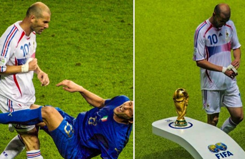 "هدف بانينكا" ثم طرد.. "نطحة الصدر" التي سطرت نهاية مأساوية لمسيرة زيدان